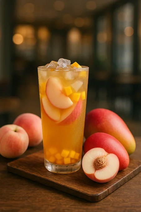 POSSMEI - Sirop de pèche blanche  (1,9 litres)   