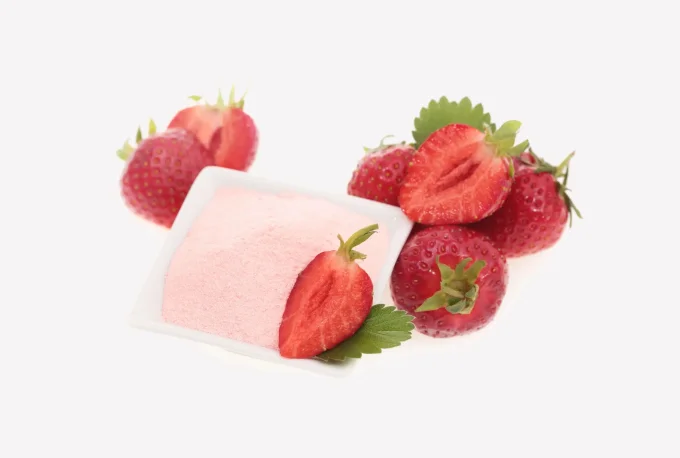 Poudre lactée Fraise 1kg