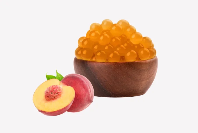 POSSMEI - Perles de fruits pèche pot de 3.2kg      