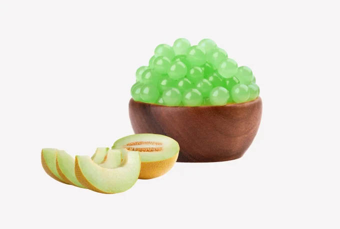 Perles de fruits Melon (honeydew) pot de 3.4kg 