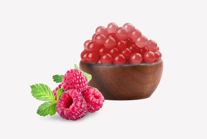 Perles de fruits Framboise pot de 3.4kg 