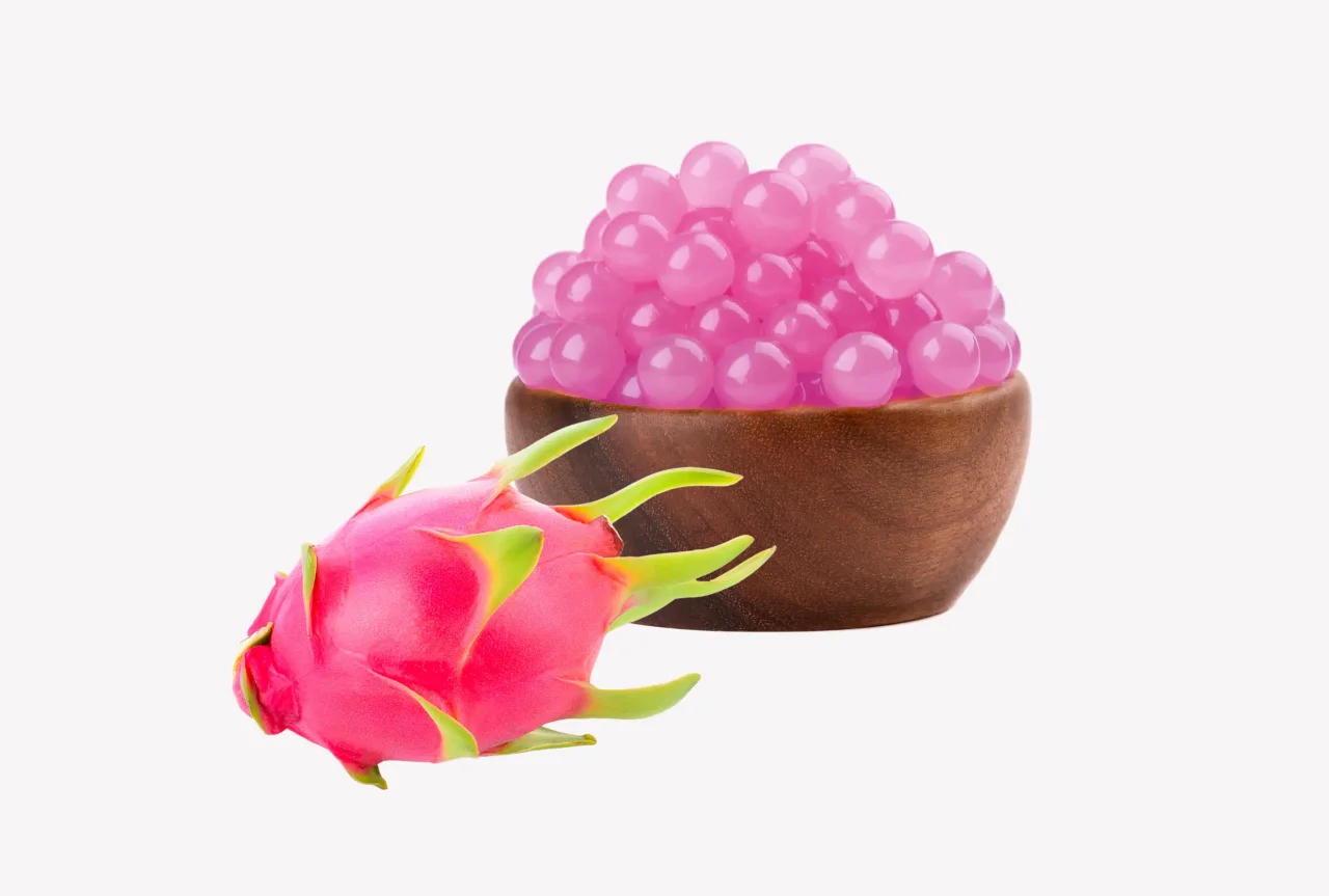 Perles de fruits fruits du dragon pot de 3.4kg 