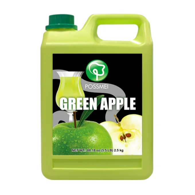 POSSMEI - Sirop de pomme verte (1,9 litres)