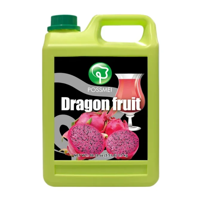 POSSMEI - Sirop premium fruit du dragon "pitaya" ( 1.9 litres) 