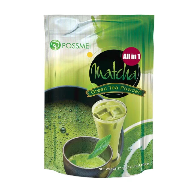POSSMEI - Poudre lactée matcha 1kg  