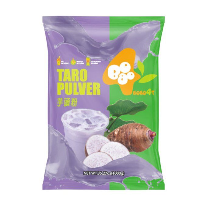 BOBOQ - POUDRE lactée TARO sachet 1kg 