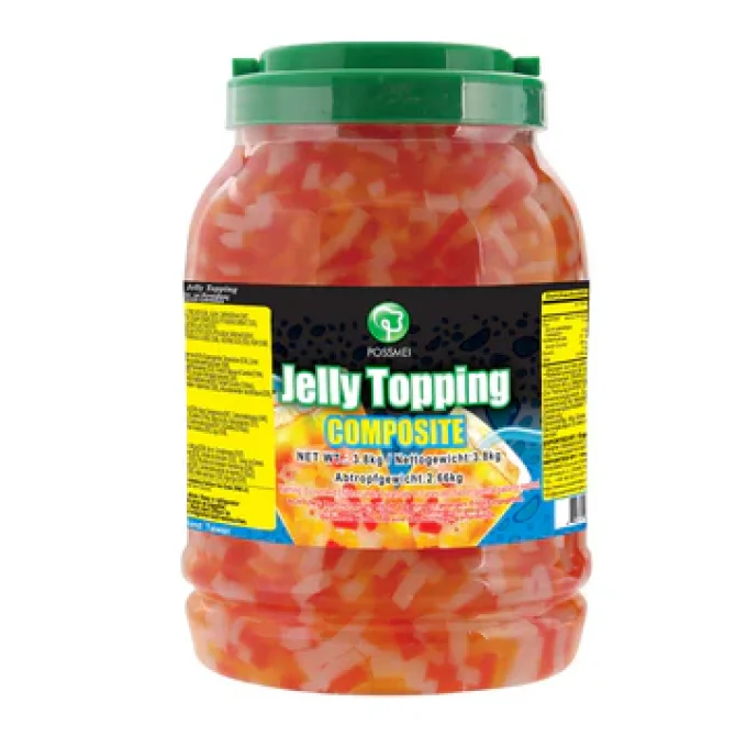 POSSMEI - NATA DE COCO  Jelly's composite pot de 4KG  