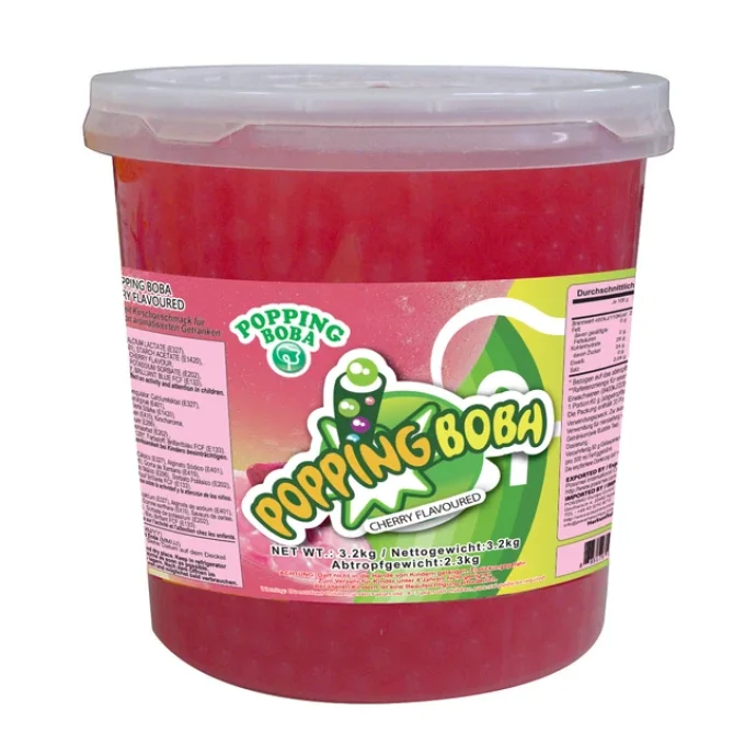 POSSMEI - Perles de fruits cerise pot de 3.2kg     