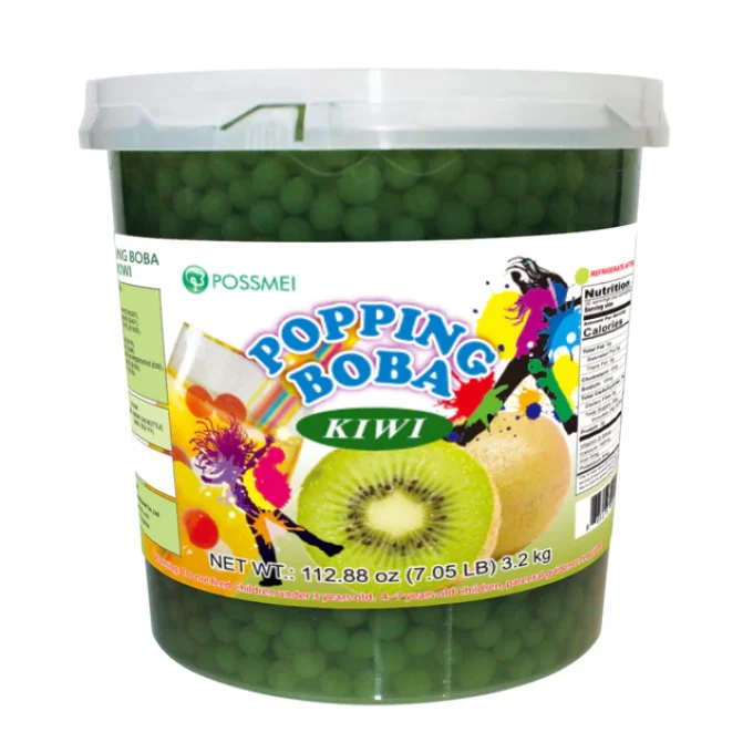 POSSMEI - Perles de fruits kiwi pot de 3.2kg   