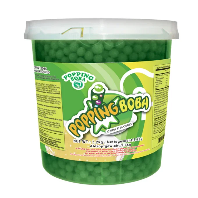 POSSMEI - Perles de fruits citron pot de 3.2kg  