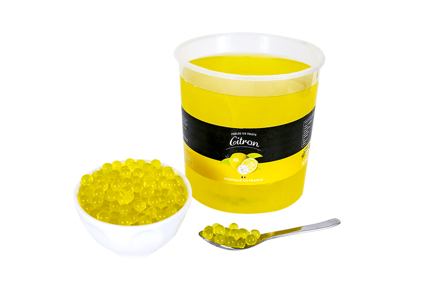 Perles Saveur Poivre Citron - Pot
