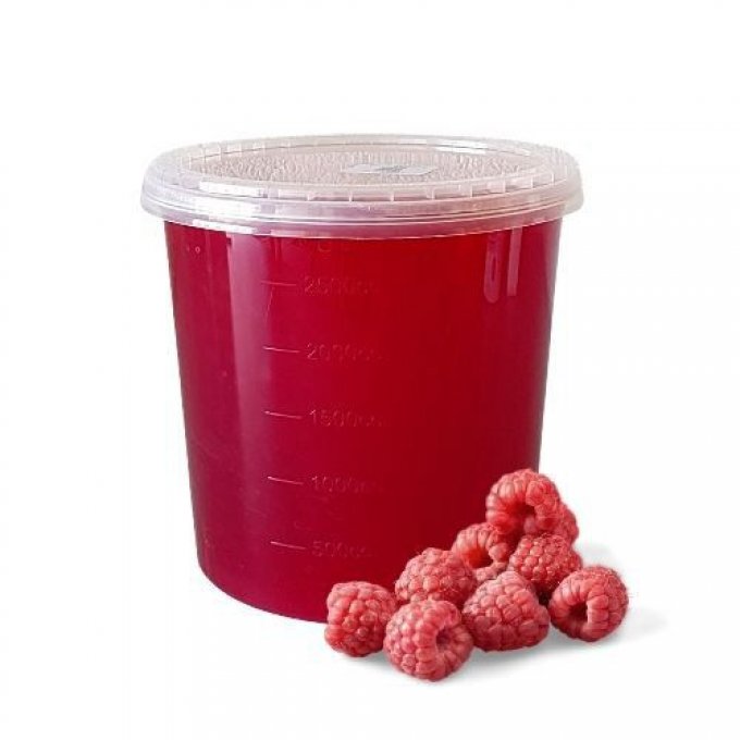 Perles de fruits Framboise pot de 3.4kg 