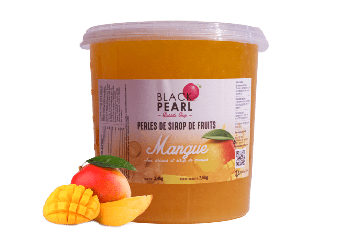 Perles de fruits Mangue pot de 3.4kg 