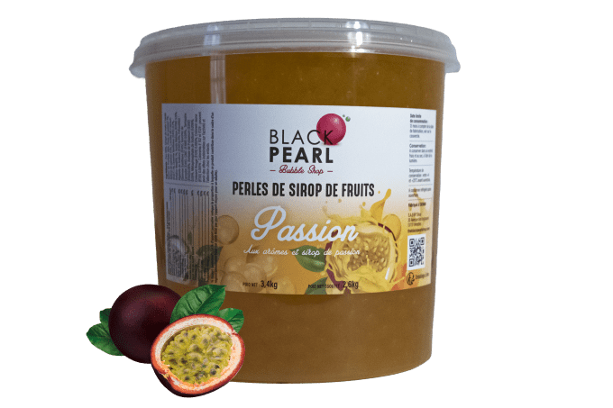 Perles de fruits Passion pot de 3.4kg 