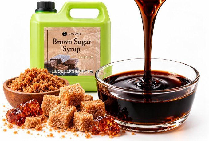 Possmei sirop premium de Sucre Roux "Brown Sugar"   (1,9 litres) 